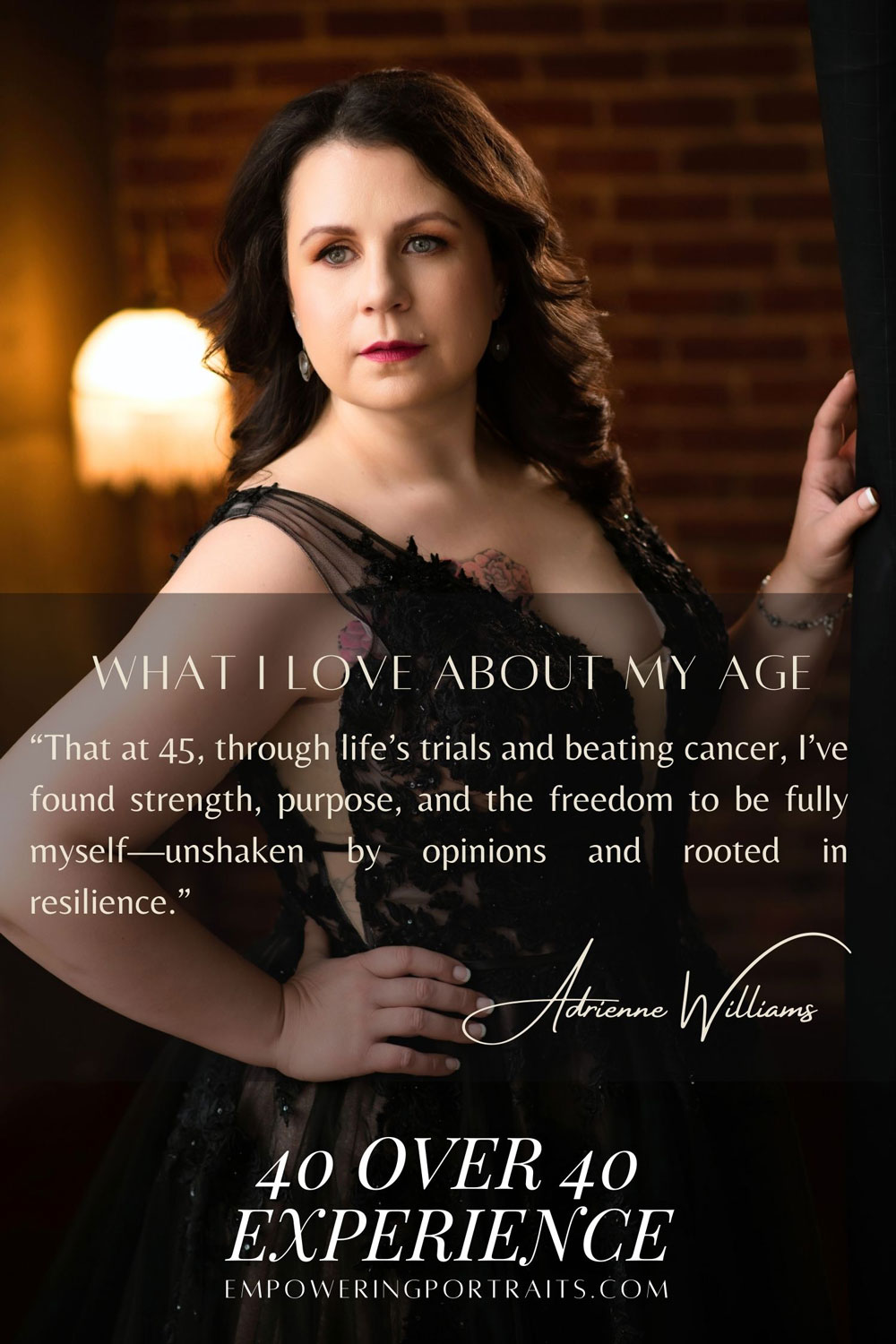 40 Over 40 Experience   Empowering Portraits