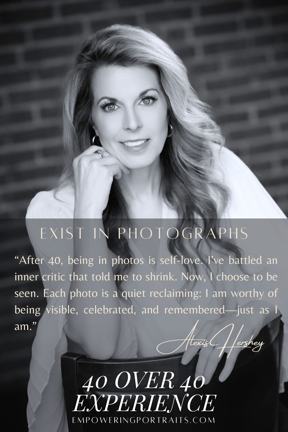 40 Over 40 Experience   Empowering Portraits