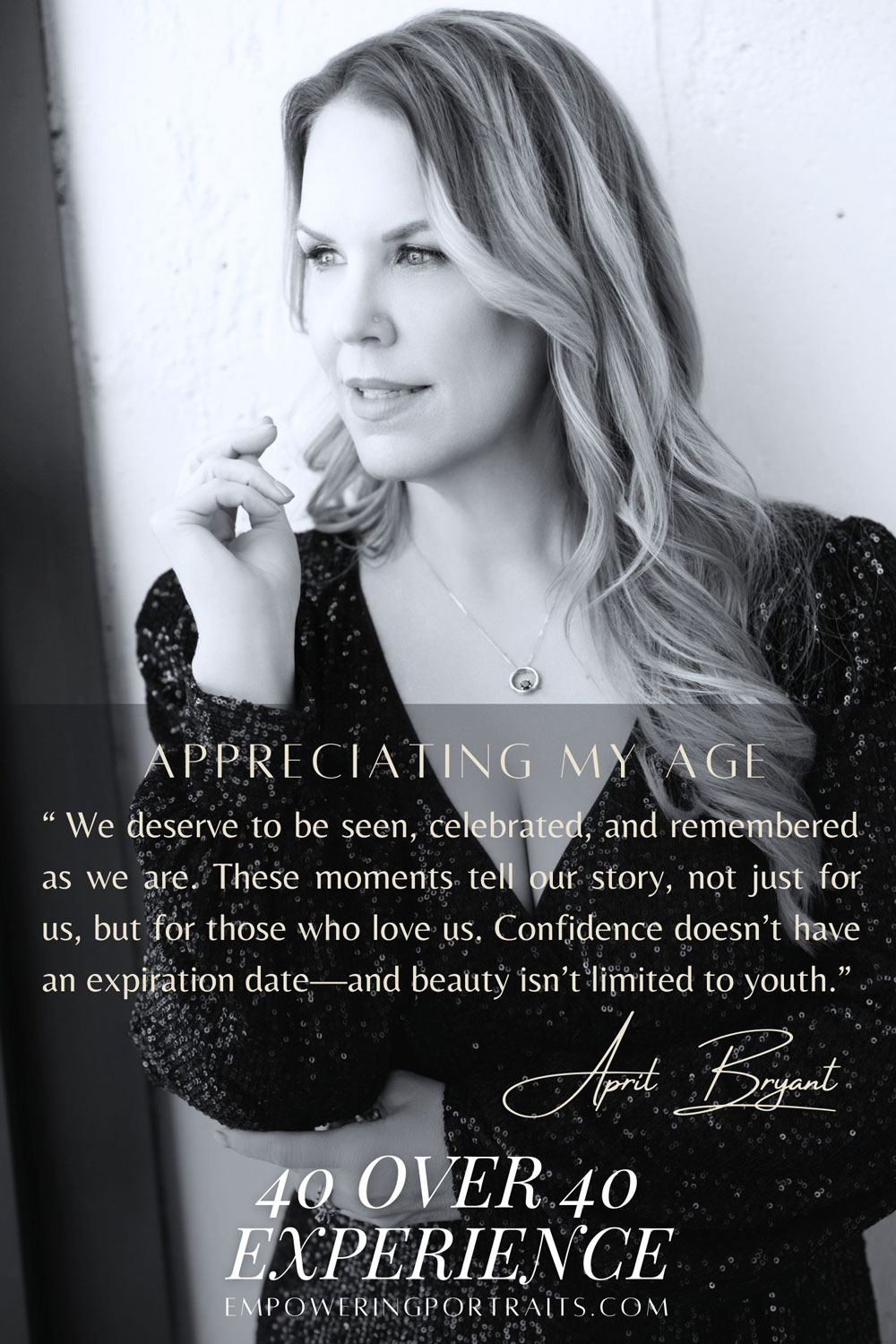 40 Over 40 Experience   Empowering Portraits