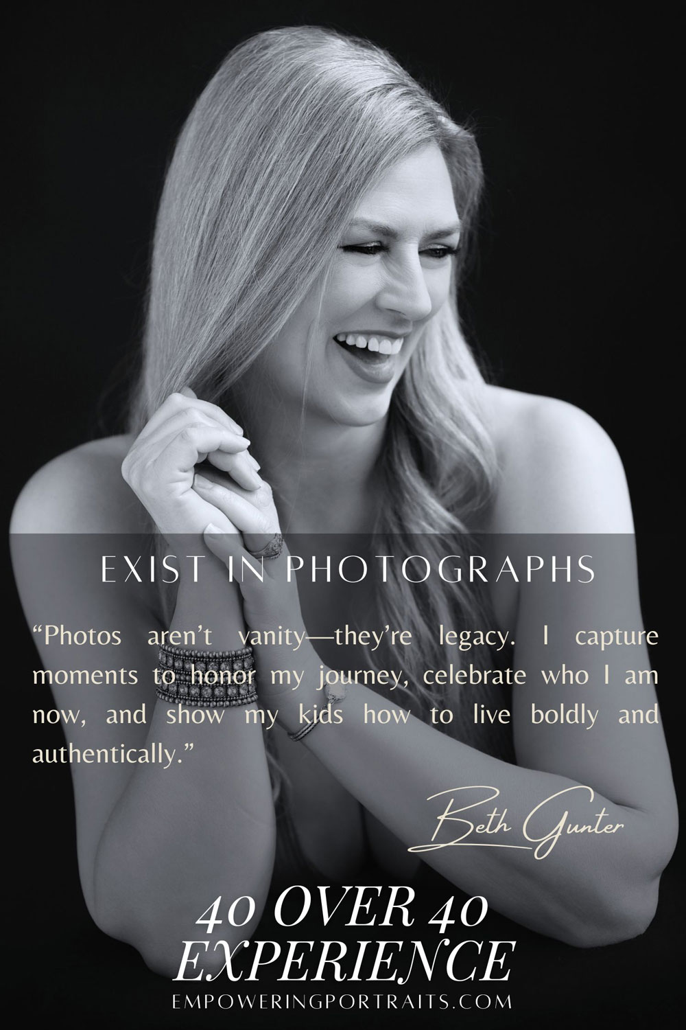 40 Over 40 Experience   Empowering Portraits