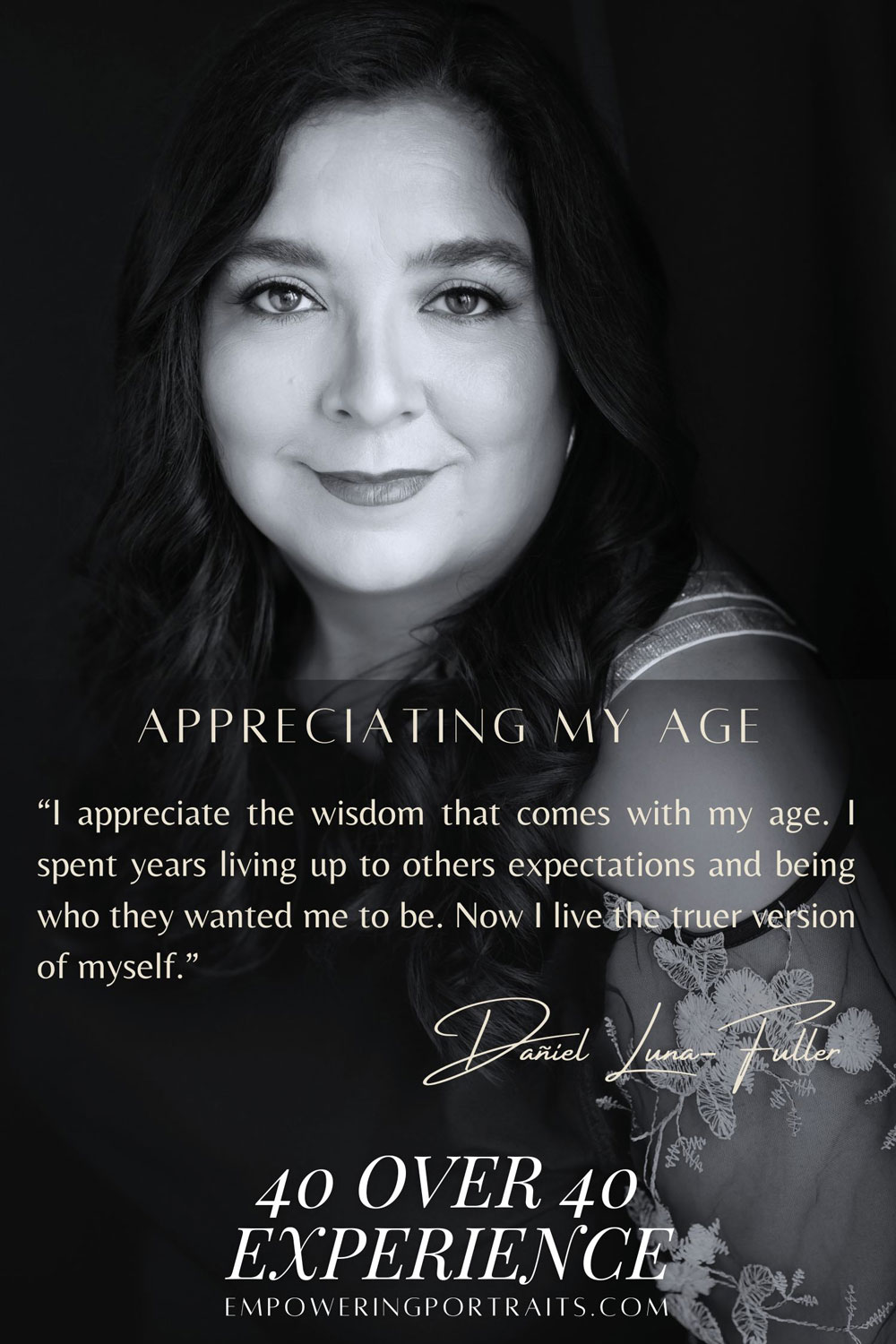 40 Over 40 Experience   Empowering Portraits