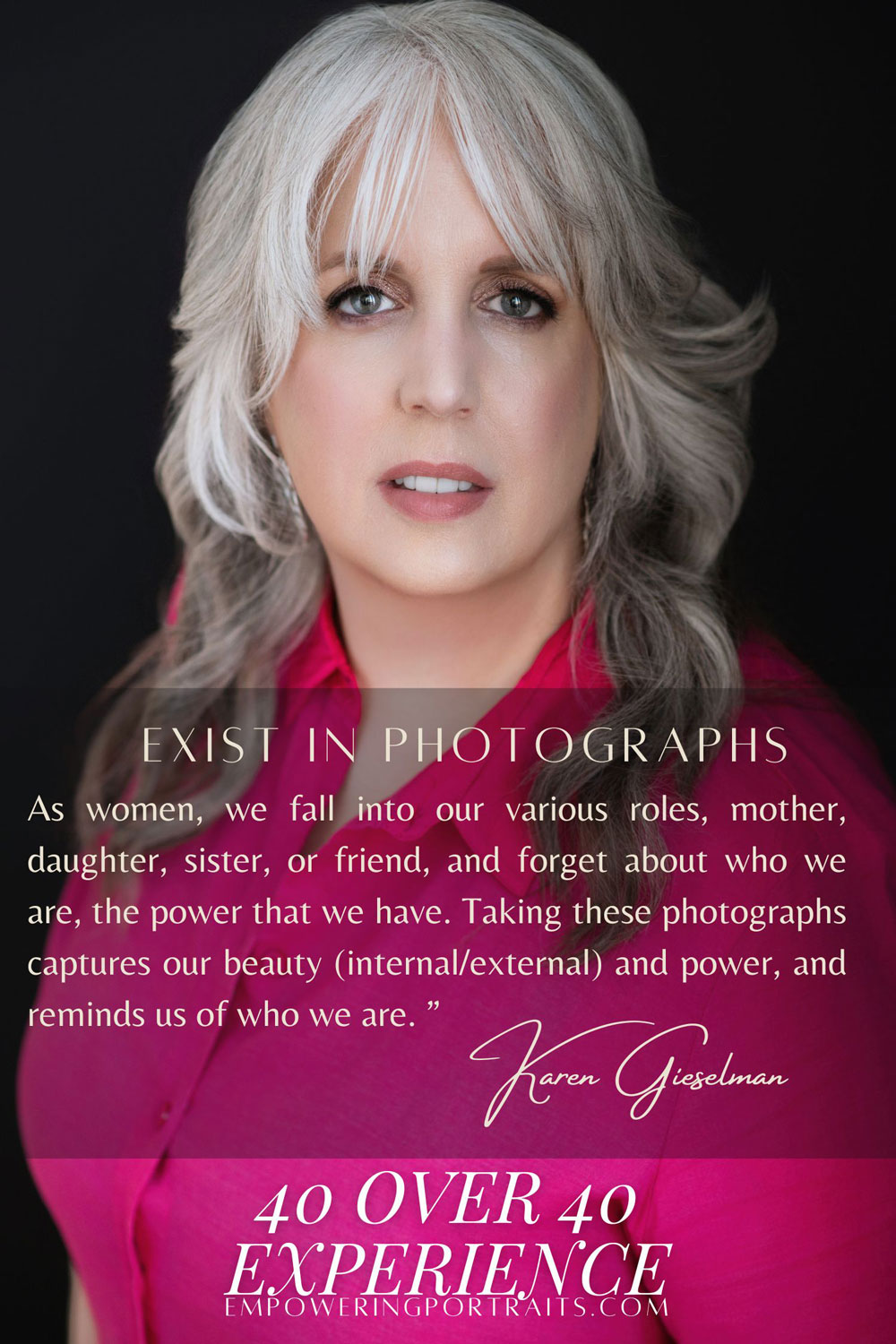 40 Over 40 Experience   Empowering Portraits