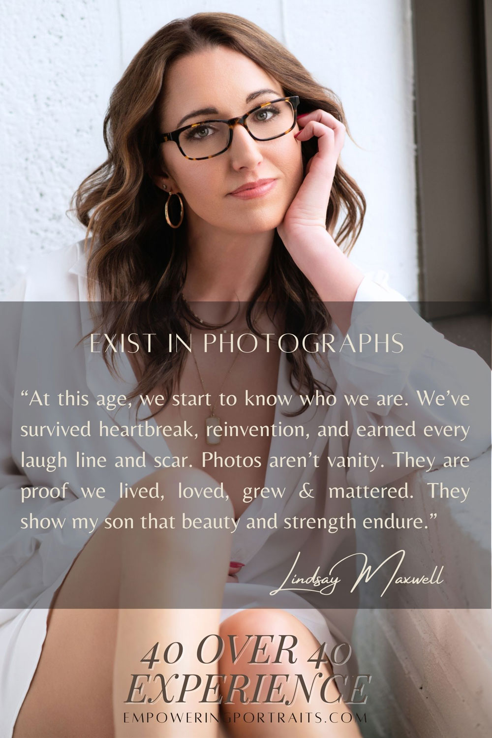 40 Over 40 Experience   Empowering Portraits