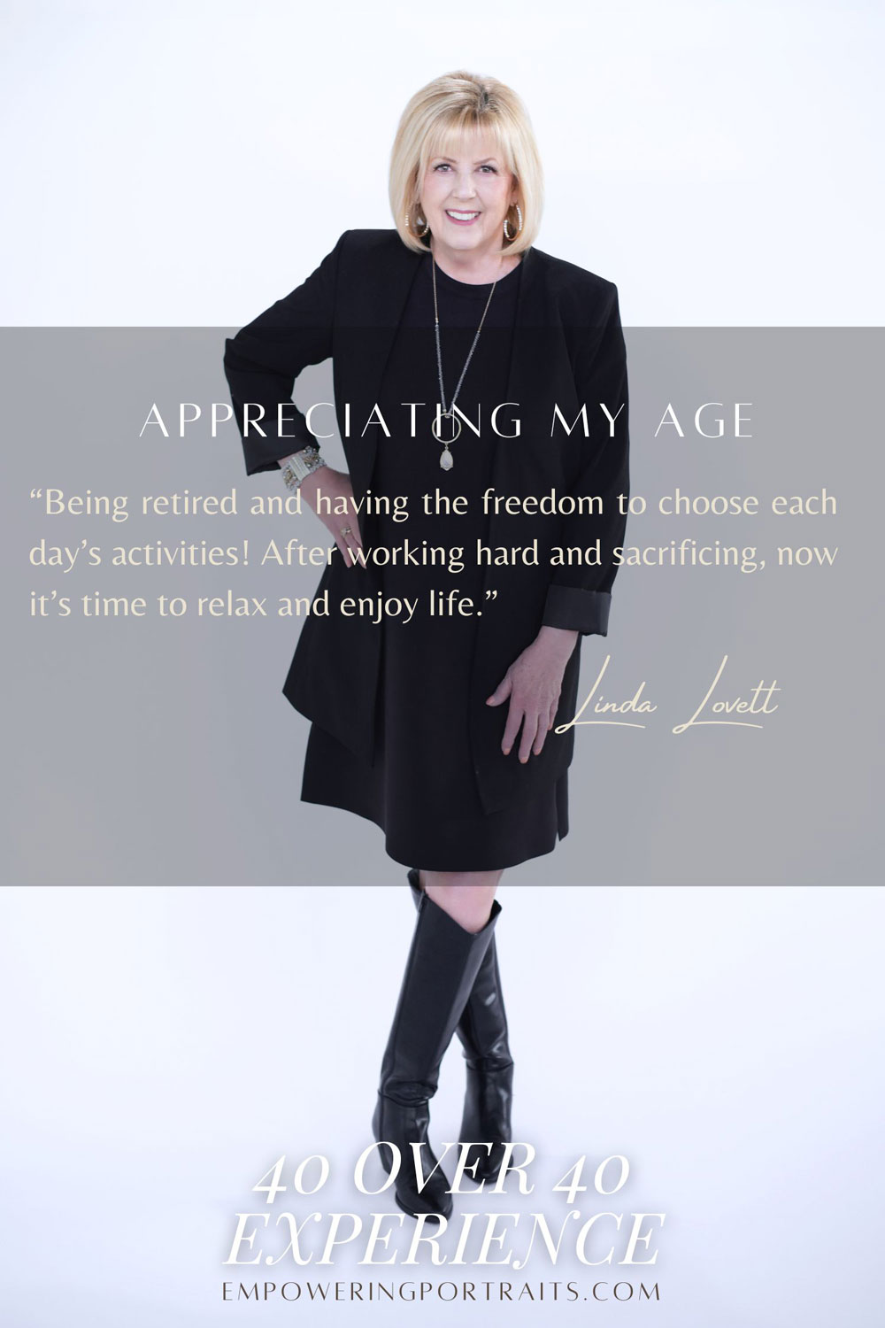 40 Over 40 Experience   Empowering Portraits