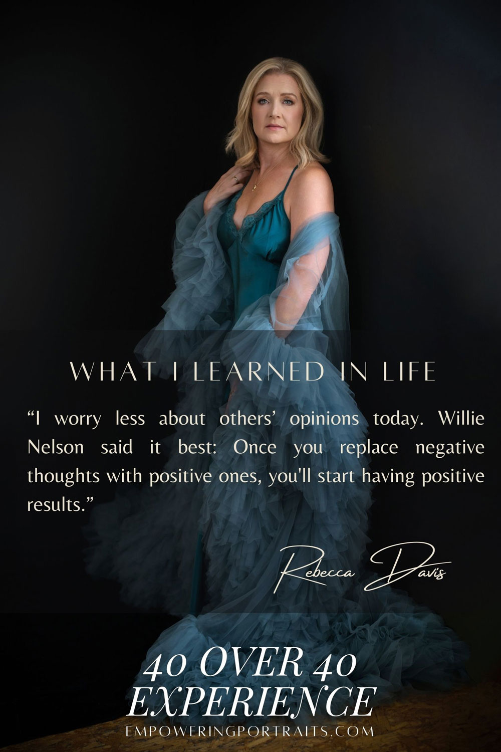 40 Over 40 Experience   Empowering Portraits